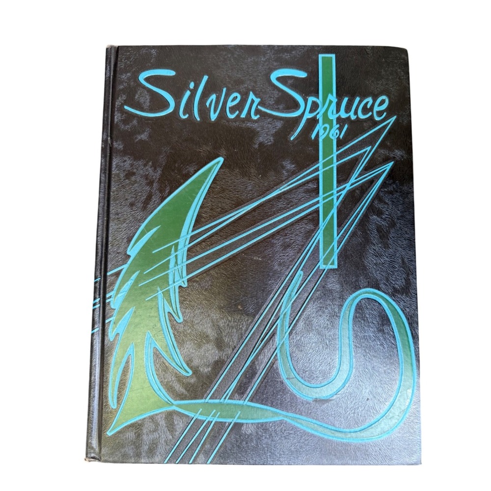 Vintage Silver Spruce Yearbook‎ 1961 Colorado State University CSU